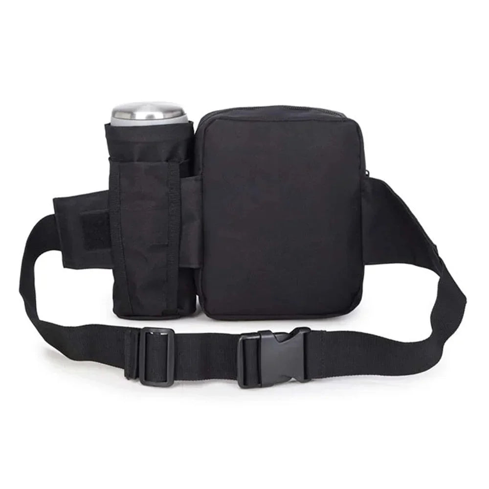 Men Waist Fanny Pack Bags Tactical Military Camping Fishing Travel Hiking Water Bottle Climb Outdoor Sport Clim Bum Hip Belt Bag