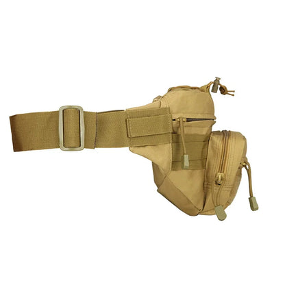 Men Waist Fanny Pack Travel Hip Bum Bags Military Assault Large Capacity Nylon Sports Climb Hiking Male Belt Sling Chest Bag