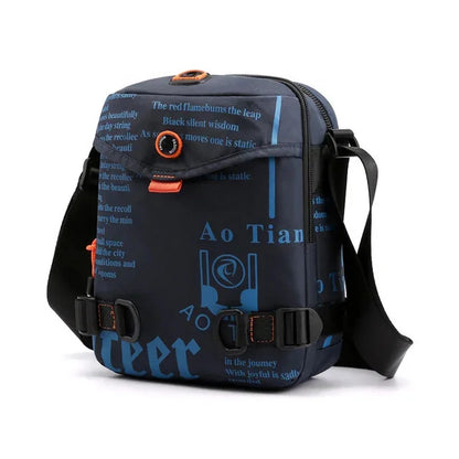 Men Waterproof Nylon Drop Leg Mens Casual Backpacks Belt Waist Fanny Pack Boys Crossbody Shoulder s Separable Bag