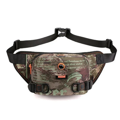 Men Waterproof Nylon Drop Leg Mens Casual Backpacks Belt Waist Fanny Pack Boys Crossbody Shoulder s Separable Bag