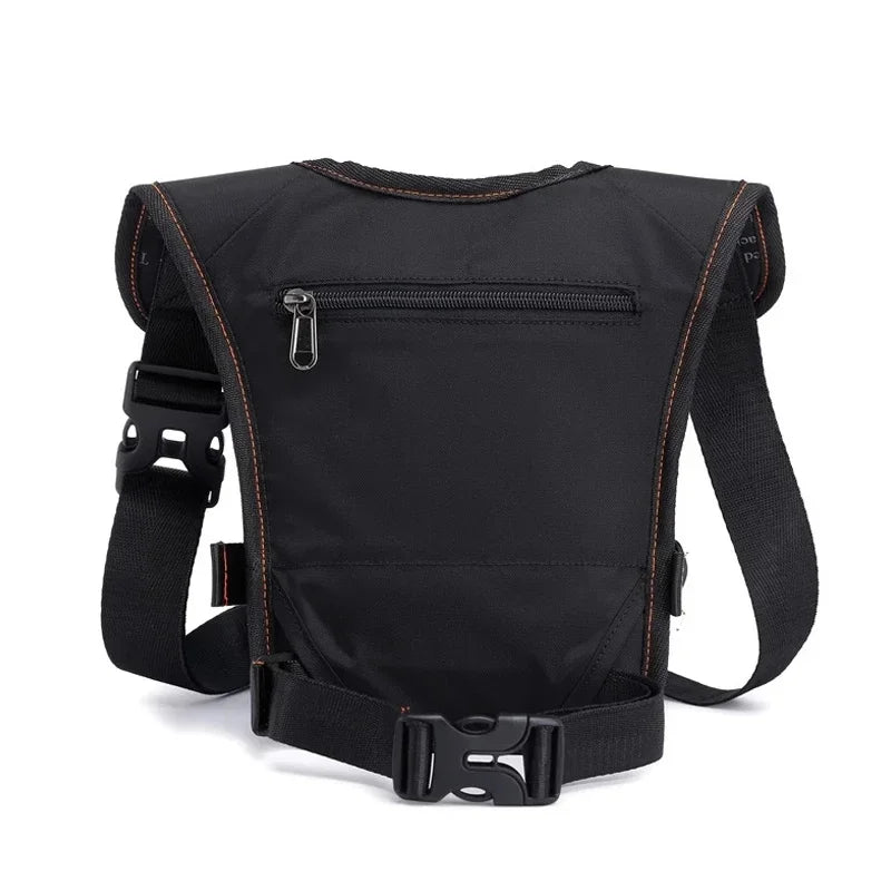 Men Waterproof Nylon Drop Leg Mens Casual Backpacks Belt Waist Fanny Pack Boys Crossbody Shoulder s Separable Bag