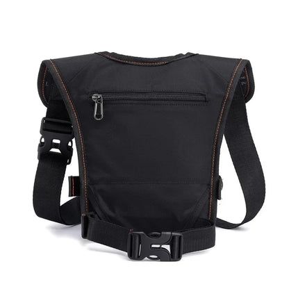 Men Waterproof Nylon Drop Leg Mens Casual Backpacks Belt Waist Fanny Pack Boys Crossbody Shoulder s Separable Bag