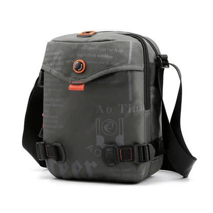 Men Waterproof Nylon Drop Leg Mens Casual Backpacks Belt Waist Fanny Pack Boys Crossbody Shoulder s Separable Bag