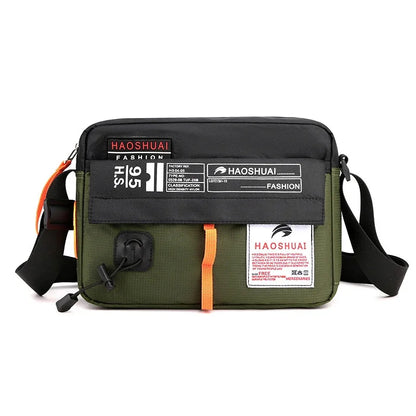Men Waterproof Nylon Messenger Shoulder Fashion Multi-Capacity Travel Sling Military Male Cross body Bag New