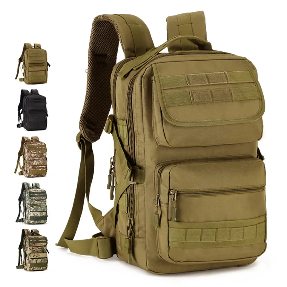 Men Waterproof Nylon Rucksack Knapsack Book Riding Military Assault Travel Casual Computer College Male Backpack Daypack Bag
