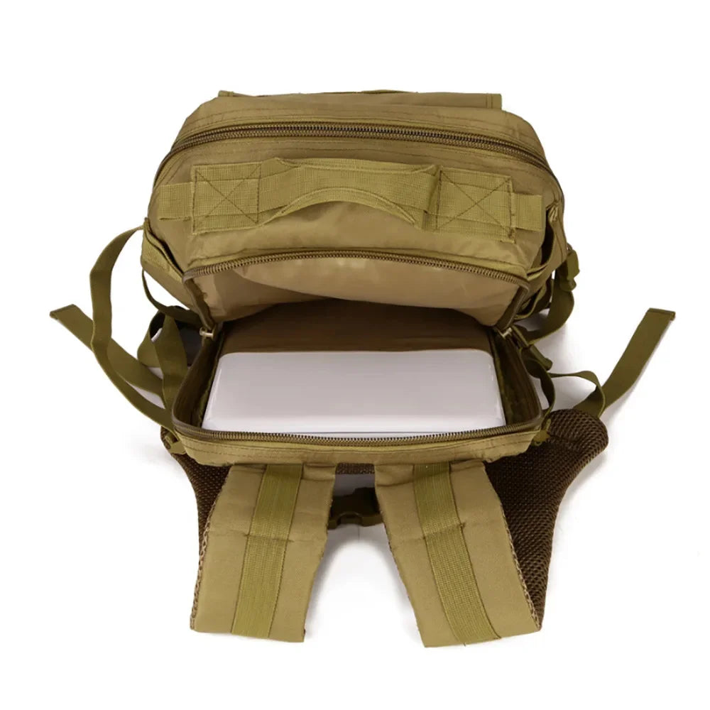 Men Waterproof Nylon Rucksack Knapsack Book Riding Military Assault Travel Casual Computer College Male Backpack Daypack Bag