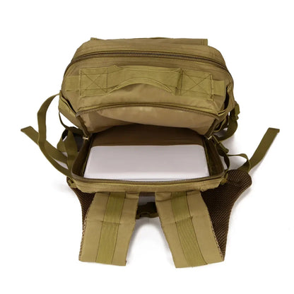Men Waterproof Nylon Rucksack Knapsack Book Riding Military Assault Travel Casual Computer College Male Backpack Daypack Bag