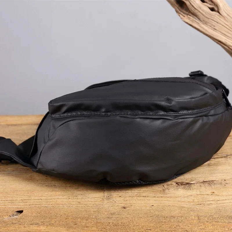 Men Waterproof Nylon Sling Backpack Rucksack High Quality Casual Shoulder Fashion Male Multi-functional Cross Body Chest Bag
