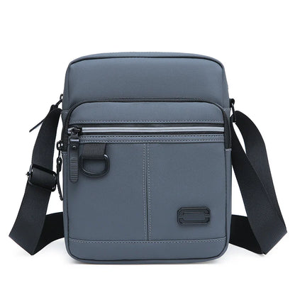 Men Waterproof Oxford Messenger Bags Versatile Male Business Casual Single Shoulder Bag Handbag Solid Crossbody Bag