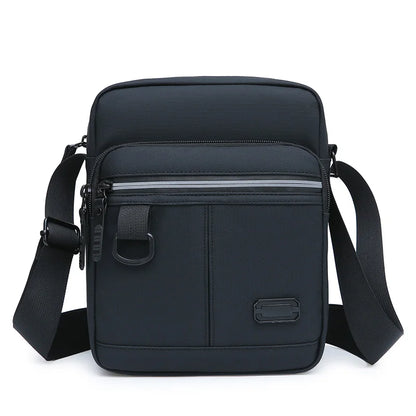 Men Waterproof Oxford Messenger Bags Versatile Male Business Casual Single Shoulder Bag Handbag Solid Crossbody Bag