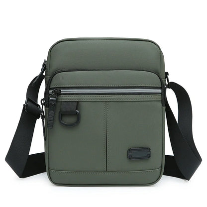 Men Waterproof Oxford Messenger Bags Versatile Male Business Casual Single Shoulder Bag Handbag Solid Crossbody Bag