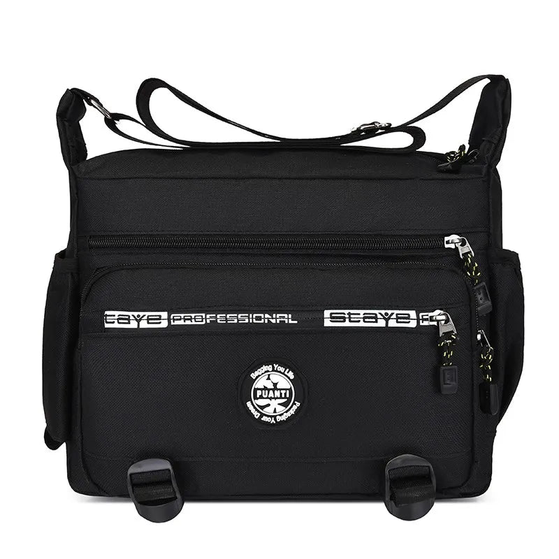 Men Waterproof Oxford Shoulder Bags Pocket Luxury Handbags Men Shopper Crossbody Bags Designer High Quality Soft Tote