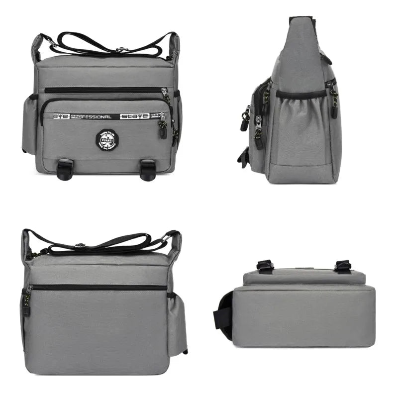 Men Waterproof Oxford Shoulder Bags Pocket Luxury Handbags Men Shopper Crossbody Bags Designer High Quality Soft Tote