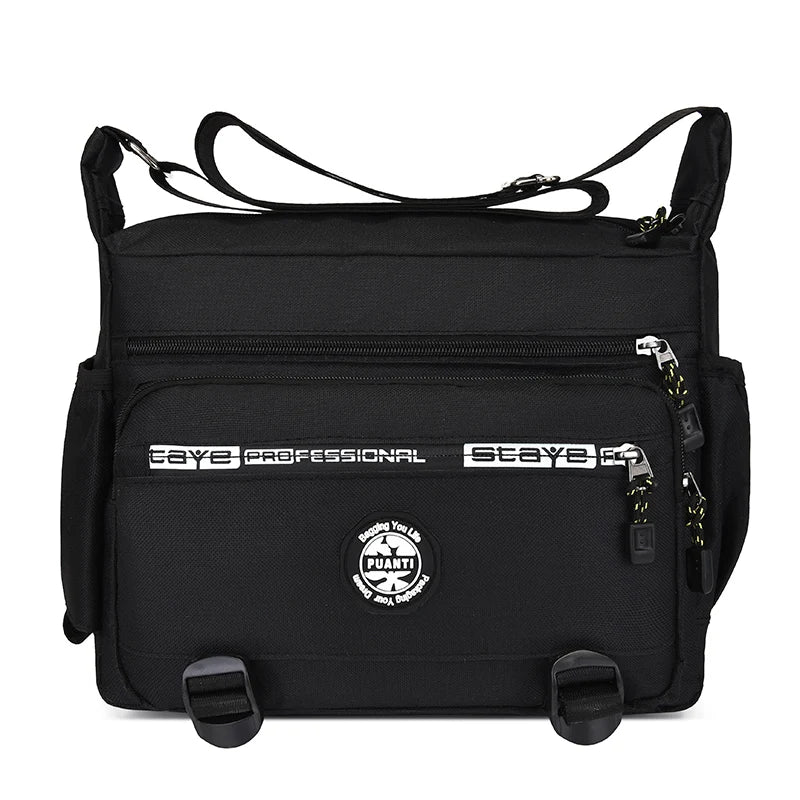 Men Waterproof Oxford Shoulder Bags Pocket Luxury Handbags Men Shopper Crossbody Bags Designer High Quality Soft Tote