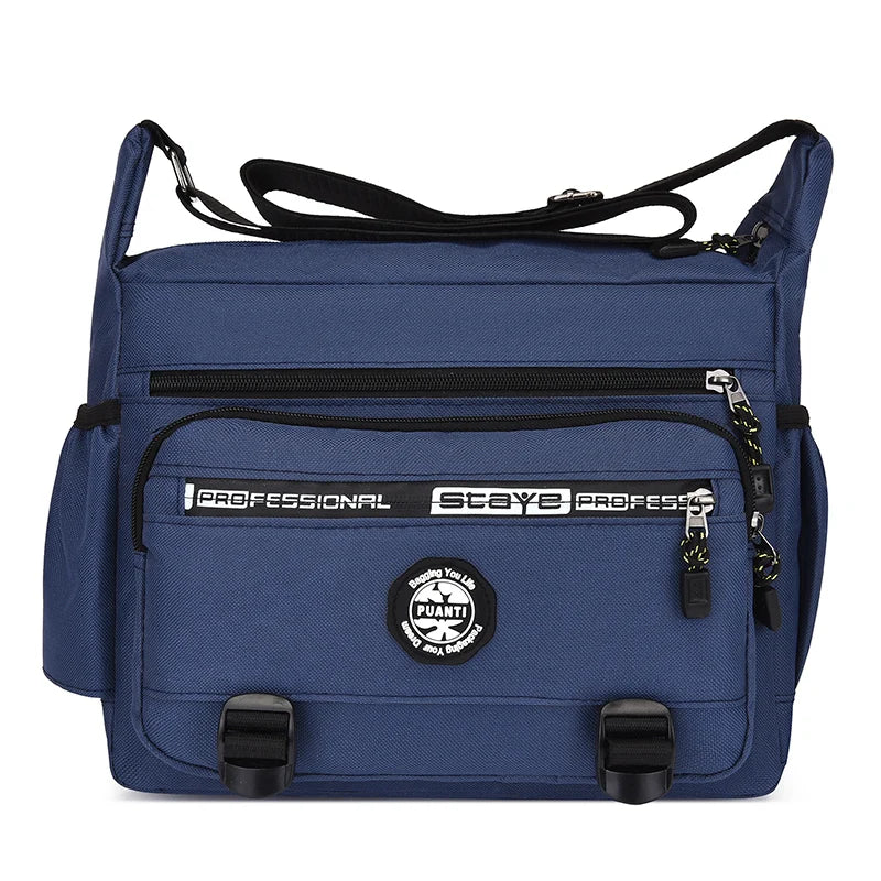 Men Waterproof Oxford Shoulder Bags Pocket Luxury Handbags Men Shopper Crossbody Bags Designer High Quality Soft Tote