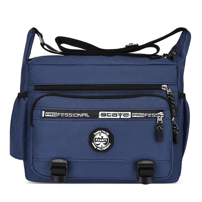 Men Waterproof Oxford Shoulder Bags Pocket Luxury Handbags Men Shopper Crossbody Bags Designer High Quality Soft Tote