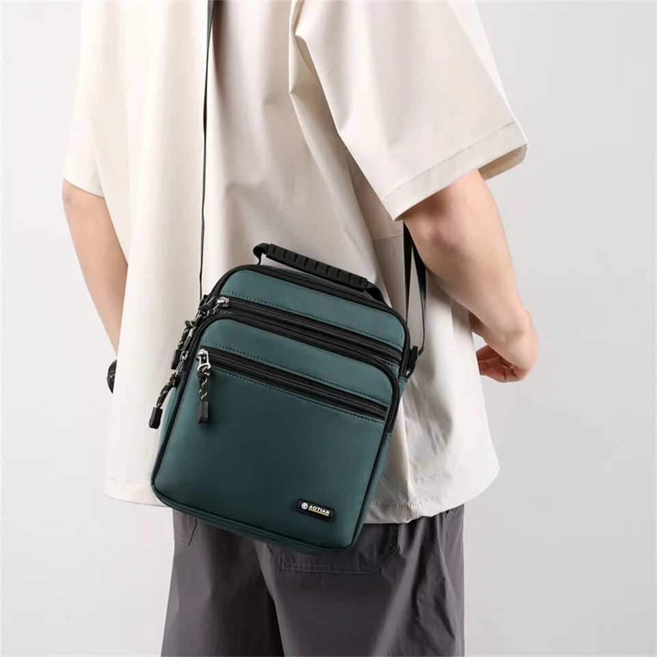 Men Waterproof Oxford Single Shoulder Bag Designer Handbags High Quality Male Tote Crossbody Bag
