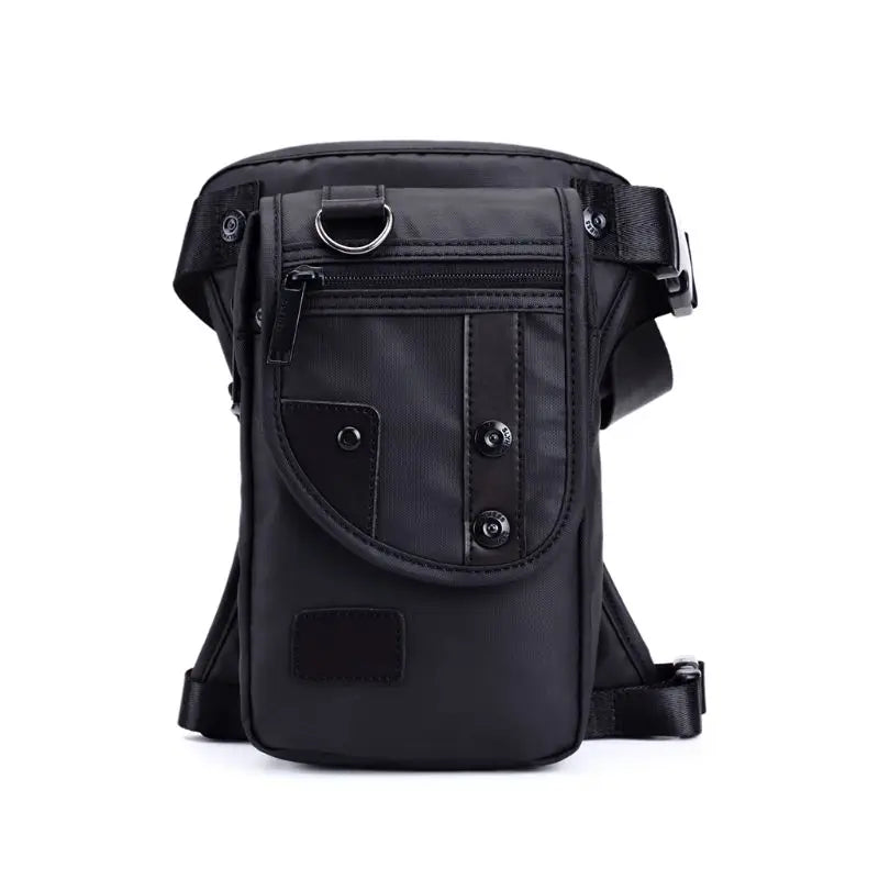 Men Waterproof Oxford Waist Leg Bag Drop Travel Motorcycle Chest Pouch