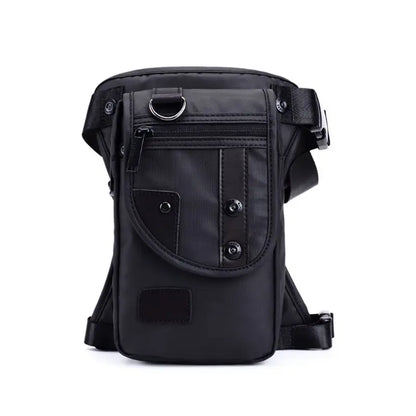 Men Waterproof Oxford Waist Leg Bag Drop Travel Motorcycle Chest Pouch