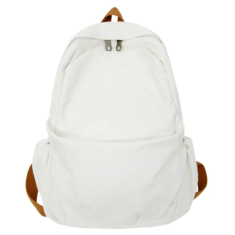 Men Women Canvas Vintage School Bag Cool Girl Boy Travel Leisure Retro Book Lady Male College Backpack Fashion Female Laptop Bag