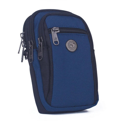 Men Women Cell Mobile Phone Case Cover Waterproof Oxford Waist Pack Hook Male Belt Purse Small Messenger Fanny Bags