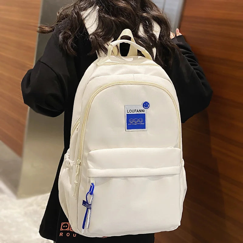 Men Women High Capacity Travel Backpack Trendy Student Ladies Male Fashion Book Bag Laptop College Backpack Boy Girl School Bags