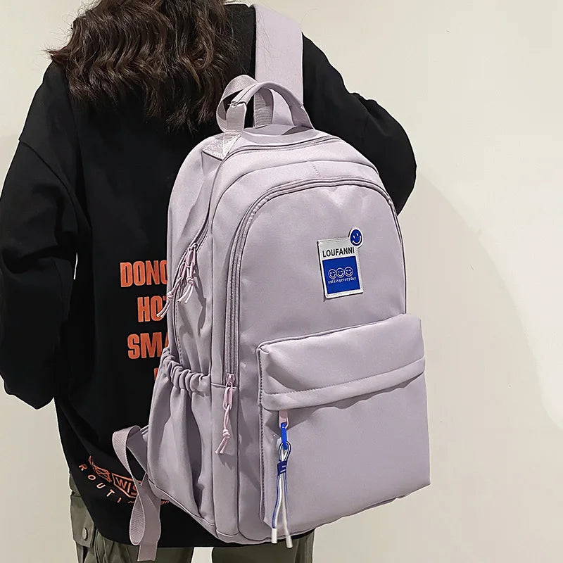 Men Women High Capacity Travel Backpack Trendy Student Ladies Male Fashion Book Bag Laptop College Backpack Boy Girl School Bags