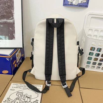 Men Women Laptop Student Backpack Fashion Female Leisure Travel Book Bag Male Ladies College Backpack Girl Boy Nylon School Bags