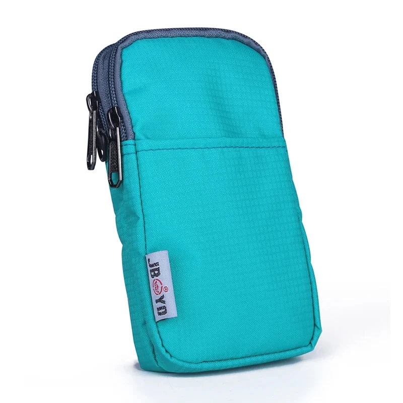 Men Women Mobile Cell Phone Case Cover Belt Fanny Bags Male Small Messenger Shoulder Cross Body Waist Pack Hook Bag