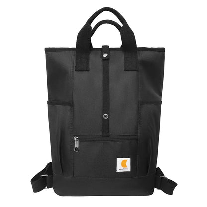 Men Women Retro Trendy Backpack Street Computer Bag Multi functional Portable Single Shoulder Diagonal Backpack Travel Bag