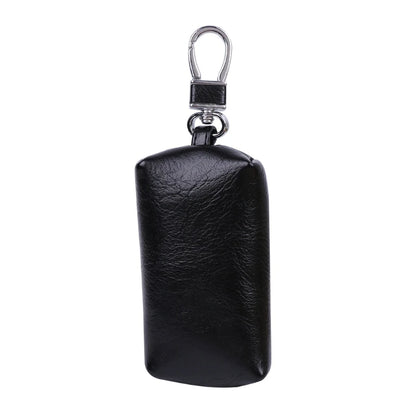 Men Women Synthetic Leather Car Key Ring Holder Case KeyChain Purse Bag Coin