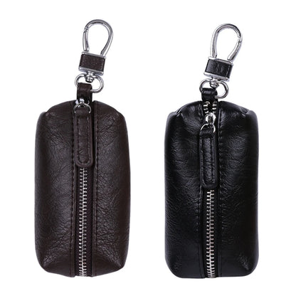 Men Women Synthetic Leather Car Key Ring Holder Case KeyChain Purse Bag Coin