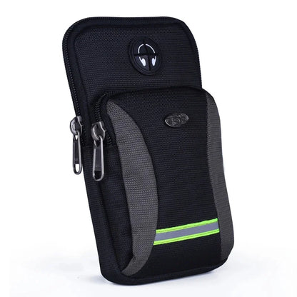 Men Women Waterproof Oxford Cell Mobile Phone Case Cover Small Messenger Bag Hook Armband Male Belt Purse Fanny Bags Waist Pack