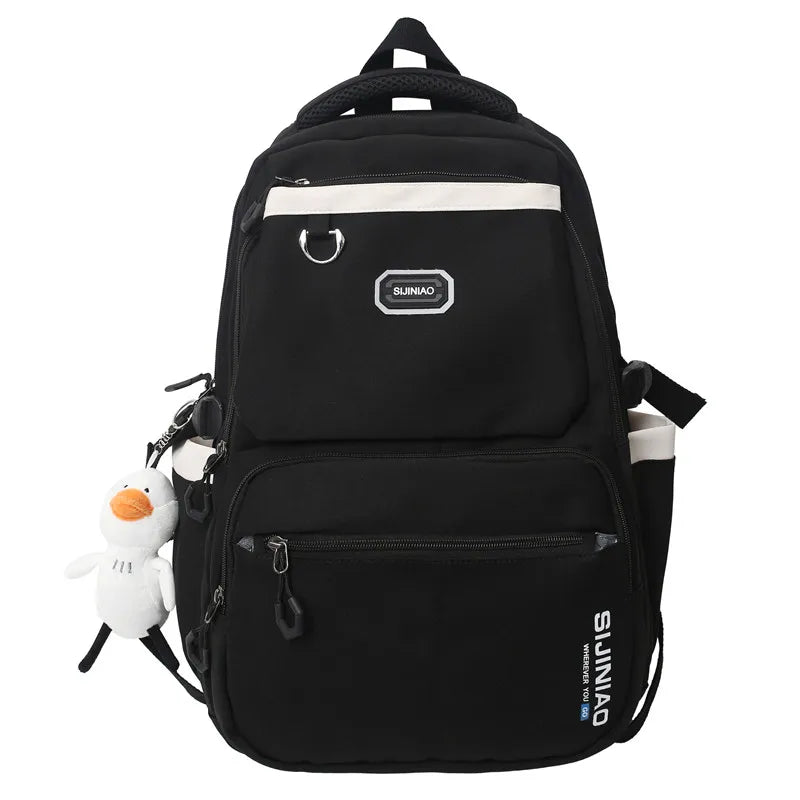 Men Women Waterproof School Bag High Capacity Fashion Lady Male College Backpack Girl Travel Boy Leisure Book Female Laptop Bags