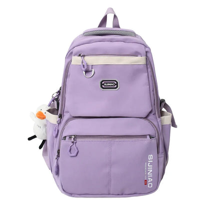 Men Women Waterproof School Bag High Capacity Fashion Lady Male College Backpack Girl Travel Boy Leisure Book Female Laptop Bags