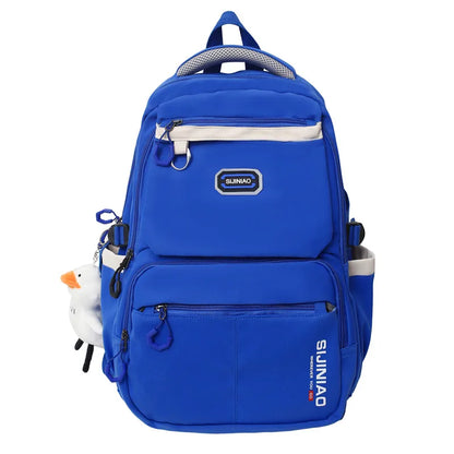 Men Women Waterproof School Bag High Capacity Fashion Lady Male College Backpack Girl Travel Boy Leisure Book Female Laptop Bags