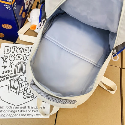 Men Women Waterproof School Bag High Capacity Fashion Lady Male College Backpack Girl Travel Boy Leisure Book Female Laptop Bags