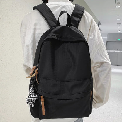 Men Women Waterproof White School Backpack Female Male Teenager Student Bag Trendy Cool Travel Girl Boy Book Backpack Ladies Bag