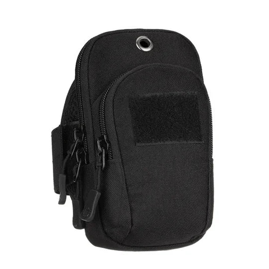 Men Wrist Arm Bag Pack Nylon Accessory Camouflage Military Assault Cigarette Pocket Cell/Mobile Phone Case Running Bags