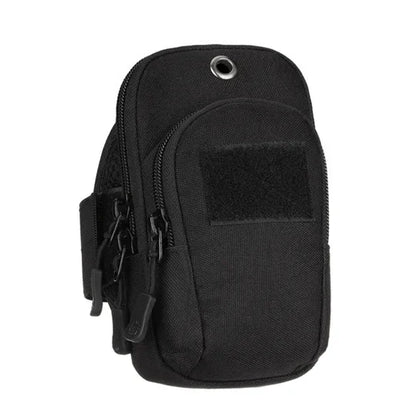 Men Wrist Arm Bag Pack Nylon Accessory Camouflage Military Assault Cigarette Pocket Cell/Mobile Phone Case Running Bags