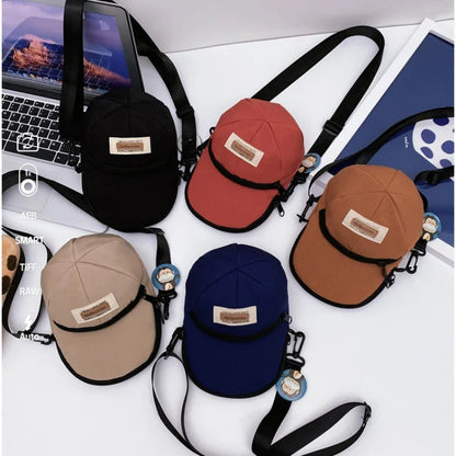Men and Women, Small Crossbody Bag Trendy, Casual Waterproof Phone Chest Bag for Travel Hat Shoulder Bag
