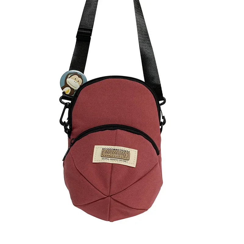 Men and Women, Small Crossbody Bag Trendy, Casual Waterproof Phone Chest Bag for Travel Hat Shoulder Bag