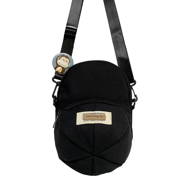 Men and Women, Small Crossbody Bag Trendy, Casual Waterproof Phone Chest Bag for Travel Hat Shoulder Bag