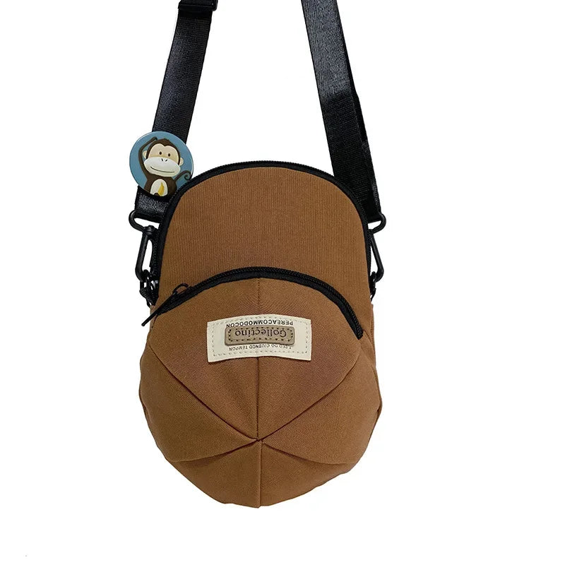 Men and Women, Small Crossbody Bag Trendy, Casual Waterproof Phone Chest Bag for Travel Hat Shoulder Bag