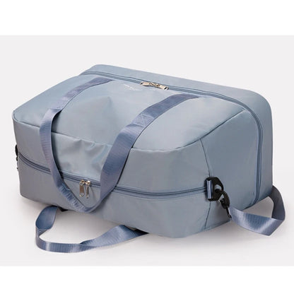 Men and Women's Travel Bag with Shoe Compartment Sport Tote Gym Handbag Large Capacity Weekender Overnight Shoulder Bag