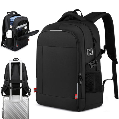 Men's 16-inch Laptop Casual Travel Backpack Ultra-Light Waterproof Luminous Multifunctional Student School Bag
