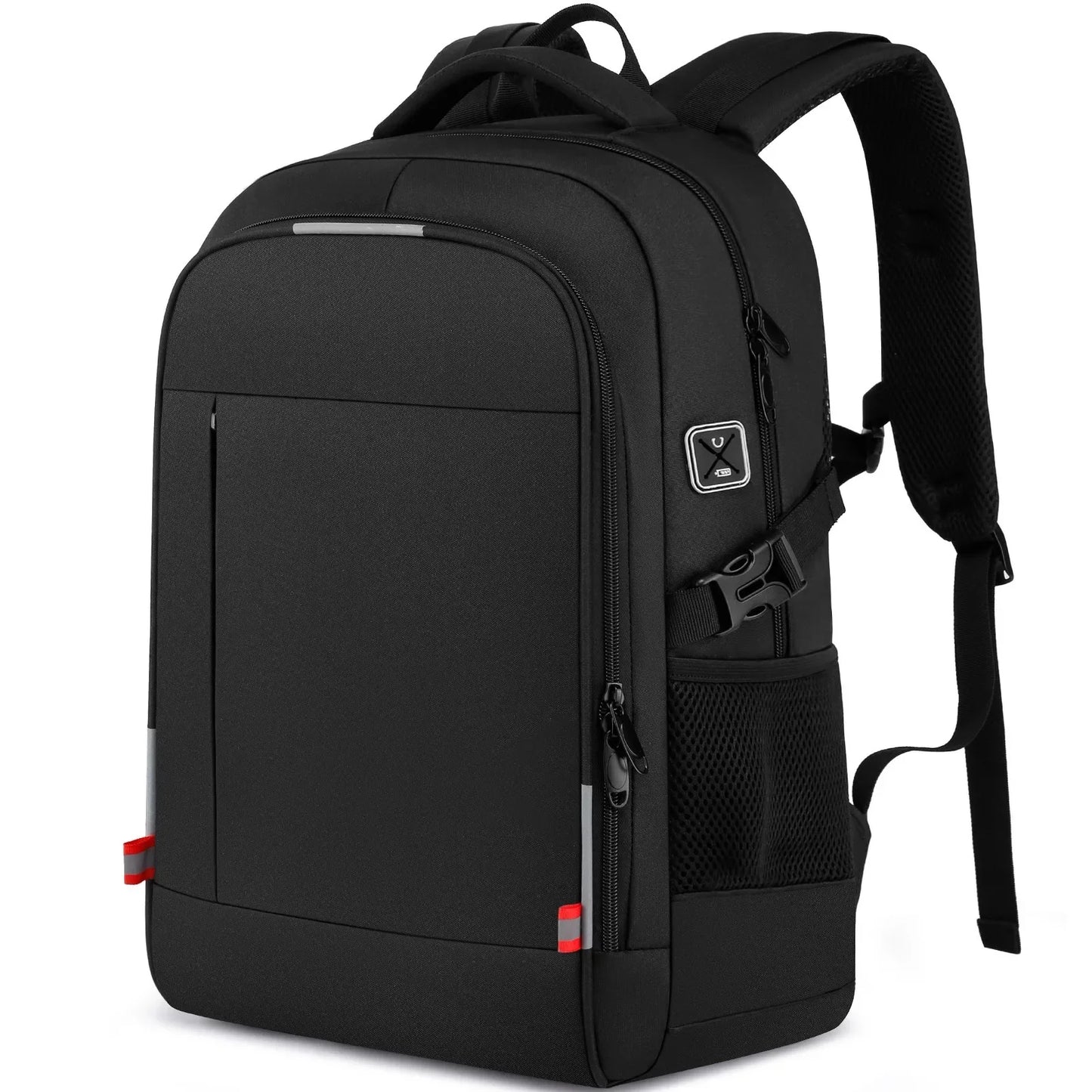 Men's 16-inch Laptop Casual Travel Backpack Ultra-Light Waterproof Luminous Multifunctional Student School Bag