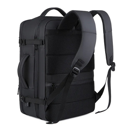 Men's 40L Large Capacity Expandable Backpacks USB Charging 17'' Laptop backpack Waterproof Multi-functional Business Travel Bags