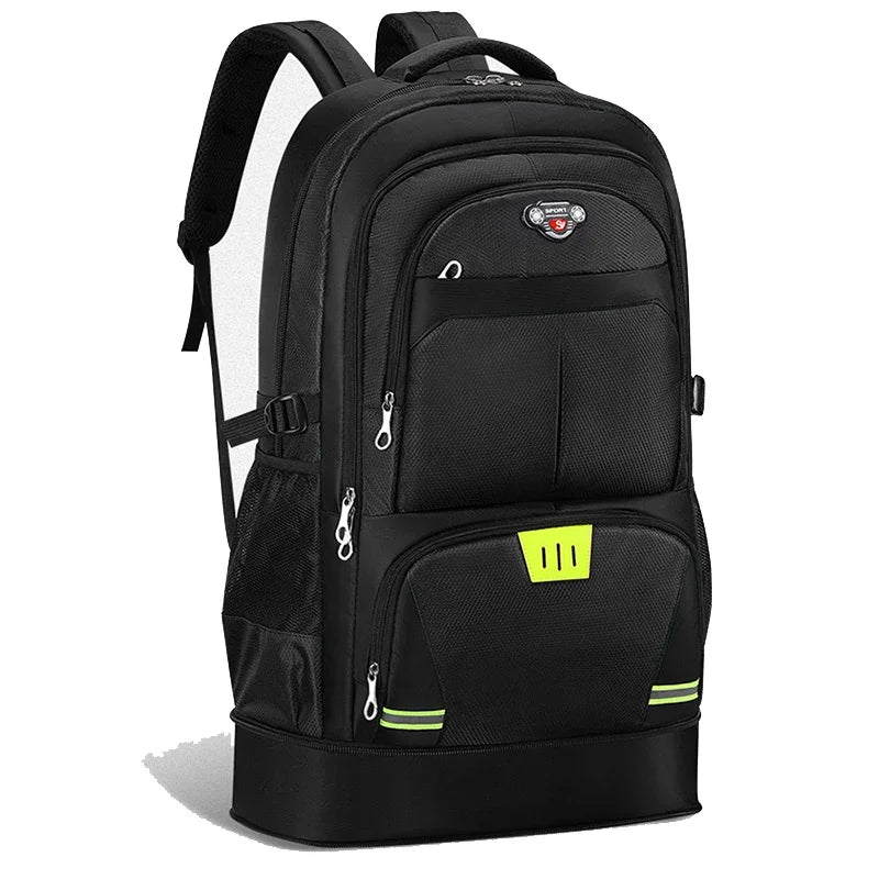 Men's 65L Expanssion Outdoor Backpack Climbing Travel Rucksack Sports Camping Hiking School Bag Pack For Male Female Women