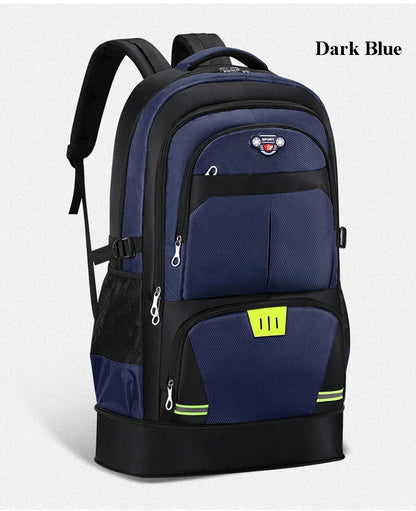 Men's 65L Expanssion Outdoor Backpack Climbing Travel Rucksack Sports Camping Hiking School Bag Pack For Male Female Women